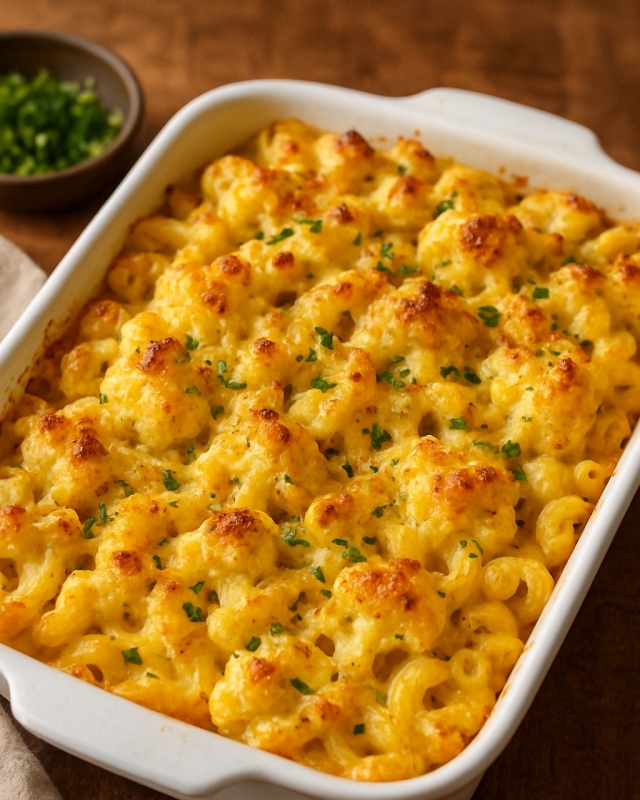 Cauliflower Macaroni Cheese
